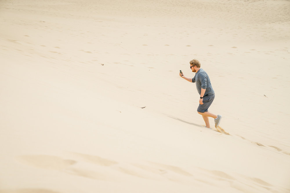 Company work retreat at Warren Dunes State Park