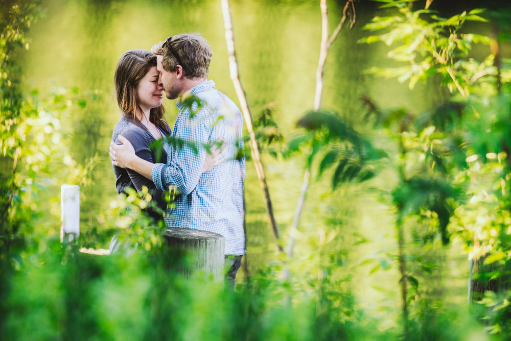 Sneakily shooting Jason’s engagement proposal to Blue
