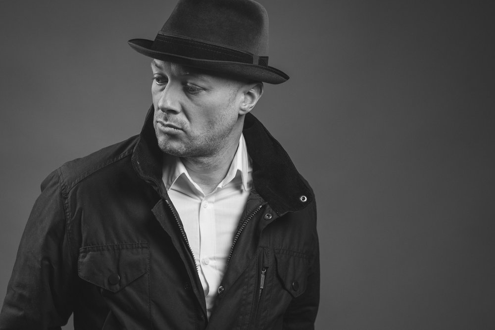 Portrait of Jimmy in studio